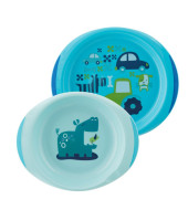 Chicco Dish Set 12M+ - Boy