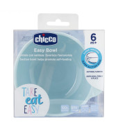 Chicco Silicone Suction Bowl Blue - 6M+