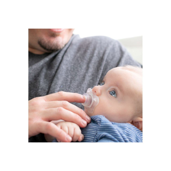 Chicco Mini Soft Soother Girl Sil 0-2M - 2Pcs