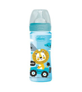 Chicco Bottle Wb Col Pp 250 Med Sil - Blue