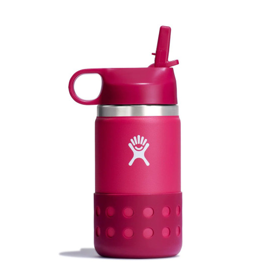 Kids Wide Mouth Straw Lid 12 oz - Hydro Flask