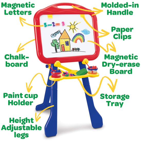 لوح التعليم والرسم محمول ثلاثي القوائم