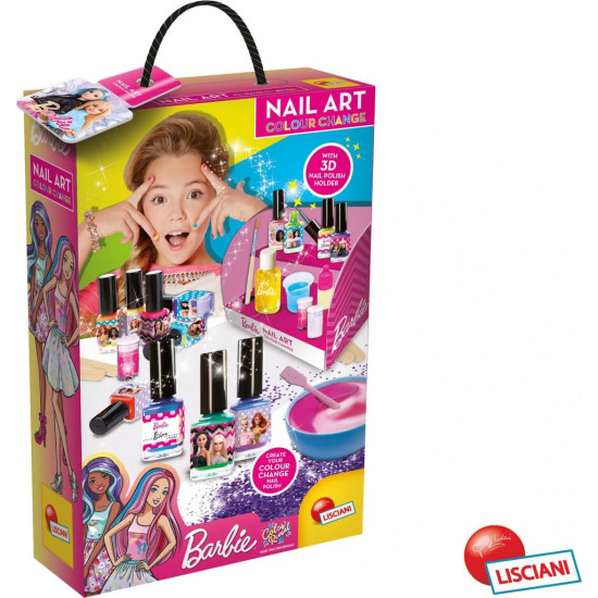 Barbie Nail Art Color Change