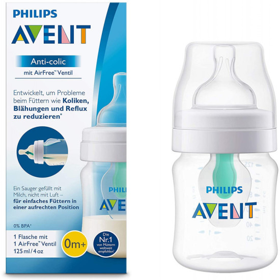 Anti Colic Bottle with Airfree Valve - 125 ml