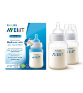 Anti Colic Bottle with Airfree Valve - 260 ml 2 Pcs