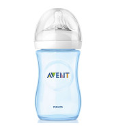 Avent Natural Baby Bottle 260 ml Blue