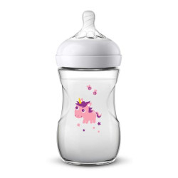 Avent Natural Baby Bottle 260 ml Unicorn