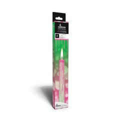 Magic Color Drip Candles - Green with Pink Drip