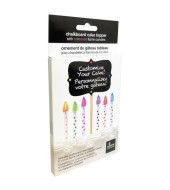 Chalkboard Cake Topper Multi