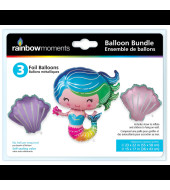 Foil Balloon Set – Mermaid Theme