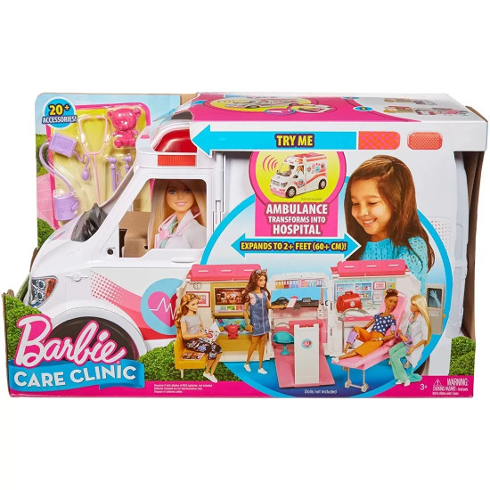 Barbie Ambulance And Hospital Playset