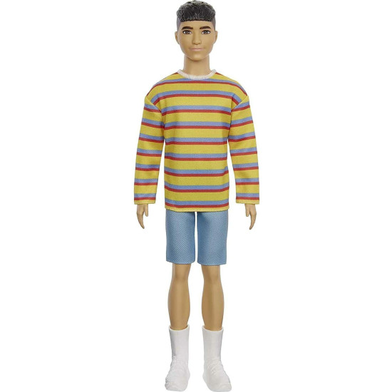 Ken Fashionistas Doll Striped shirt