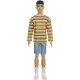 Ken Fashionistas Doll Striped shirt