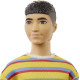 Ken Fashionistas Doll Striped shirt