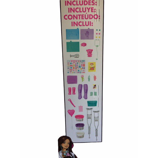 مجموعة لعب باربي للوظائف الطبية