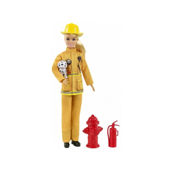 Barbie Firefighter Blonde Doll
