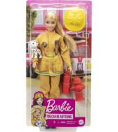 دمية باربي فتاة الإطفاء