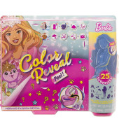 باربي الملونة 25 قطعة - زهري