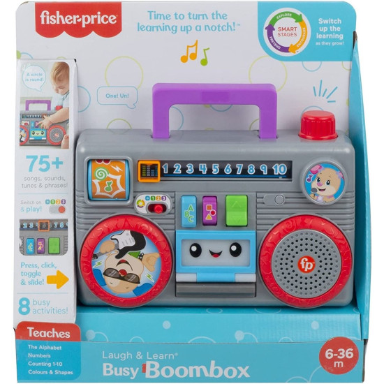 Laugh Learn Busy Boombox - Fisher-Price