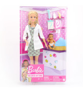 دمية باربي طبيبة الأطفال الصغار