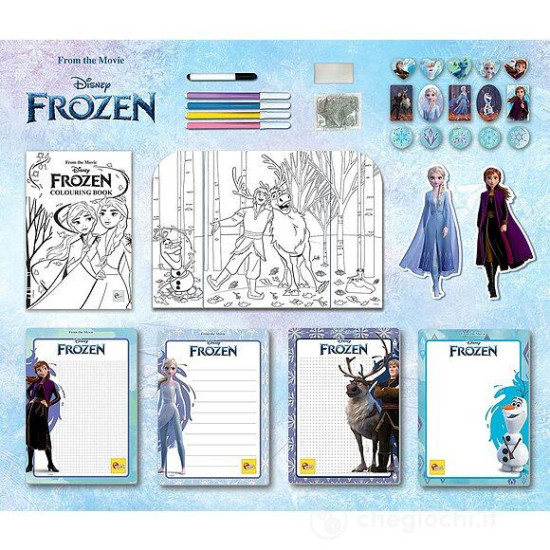 Frozen Backpack Coloring And Drawing Kit