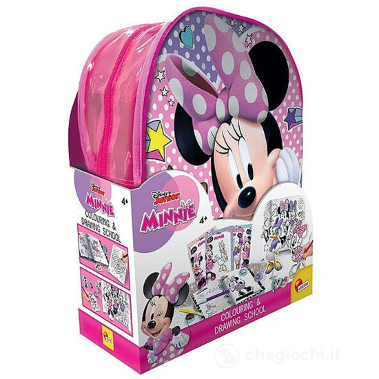 Minnie Backpack Coloring And Drawing School