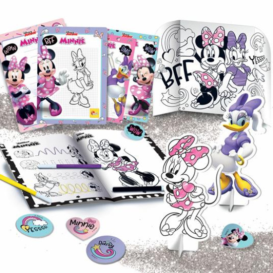 Minnie Backpack Coloring And Drawing School
