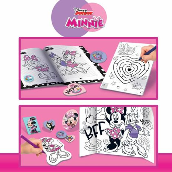 Minnie Backpack Coloring And Drawing School