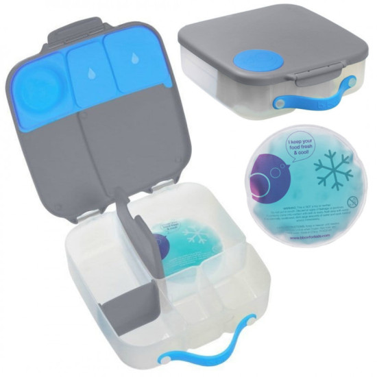 Gel Cooler Keeps Food Fresher - 2 Pcs