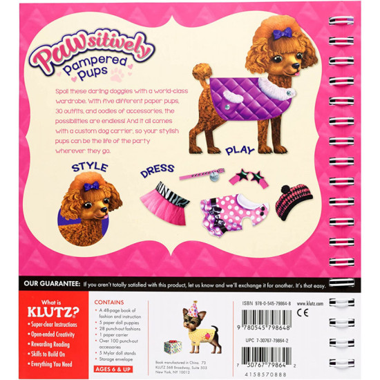 Dress Up Your Own Paper Pups - Klutz