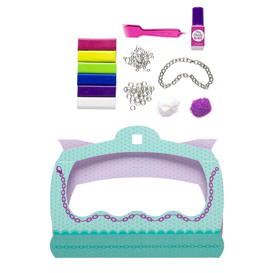 Make Glitter Clay Charms - Klutz