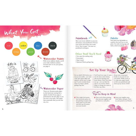 Watercolor Crush - Klutz