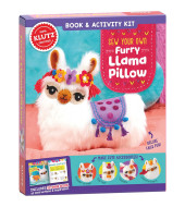 Sew Your Own Furry Llama Pillow Craft Kit - Klutz