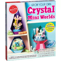 Grow Your Own Crystal Mini Worlds - Klutz