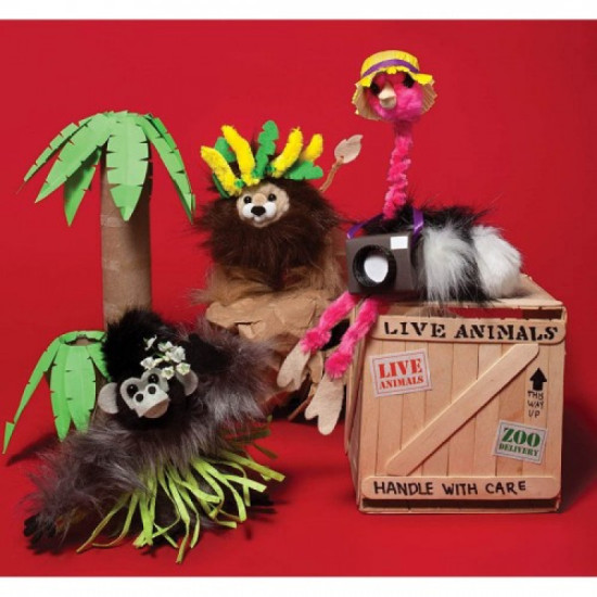 Make Your Own Fuzzimals Safari - Klutz