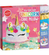 Sew Your Own Unicorn Cake Pillow - Klutz