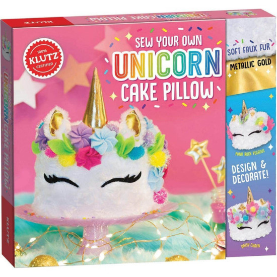 Sew Your Own Unicorn Cake Pillow - Klutz