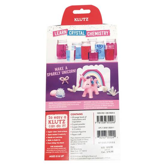 Grow Your Own Crystal Unicorn - Klutz