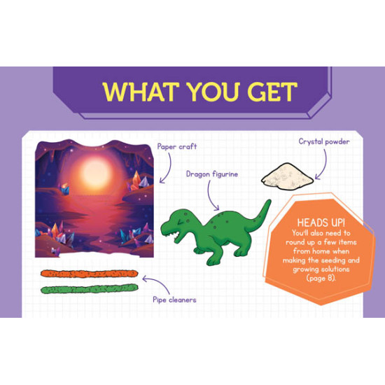 Grow Your Own Crystal Dragon - Klutz