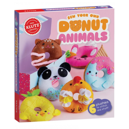 خياطة حيوانات الدونات الخاصة بك