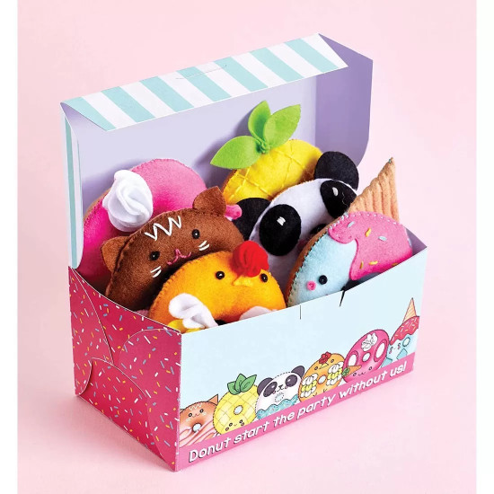 خياطة حيوانات الدونات الخاصة بك