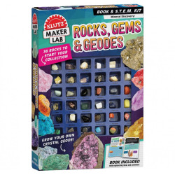 Maker Lab Rocks Gems & Geodes - Klutz