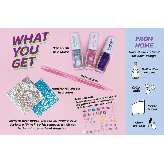 Foil Galaxy Nail Studio - Klutz