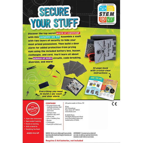 Ultimate Spy Vault & Code Kit - Klutz