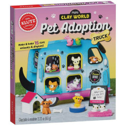 Mini Clay World Pet Adoption Truck - Klutz