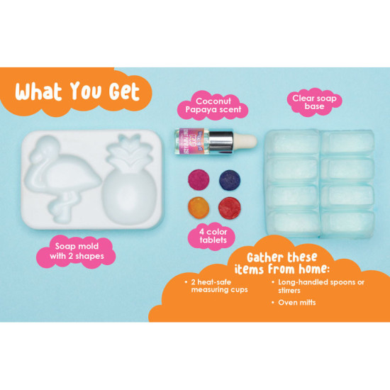 Tropical Tie Dye Soap - Klutz