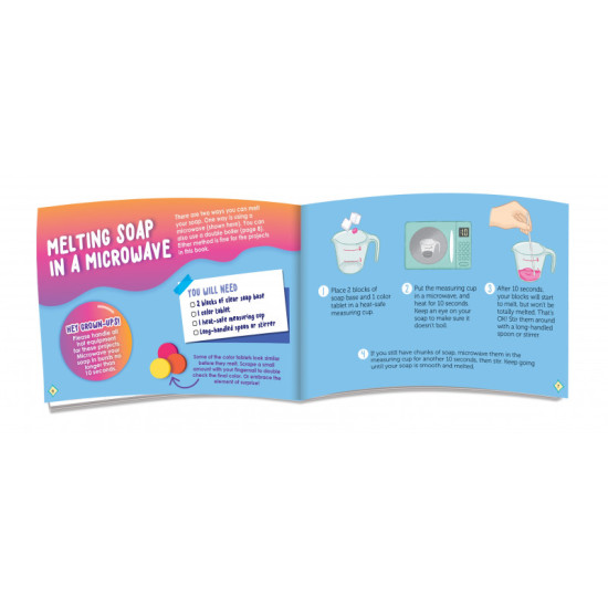 Tropical Tie Dye Soap - Klutz