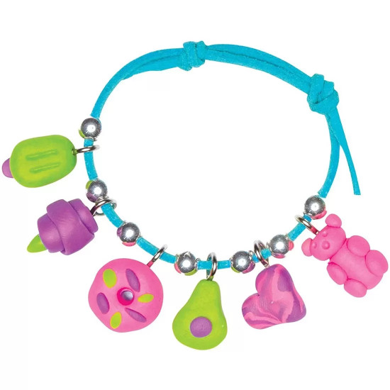 Clay Charm Bracelets Super Sweet - Klutz