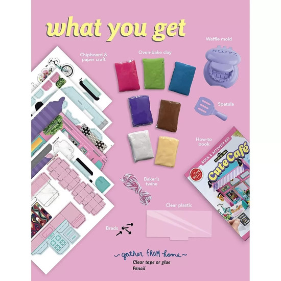 Mini Clay World Cute Café - Klutz