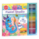 Pastel Studio Colors, 24 Pieces - Klutz